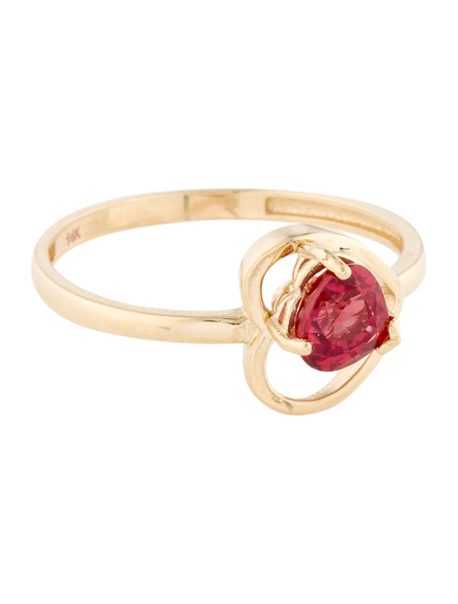 Ring 14K Sapphire Cocktail Ring