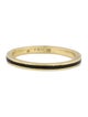 Ring 18K Enamel Stacking Band Ring