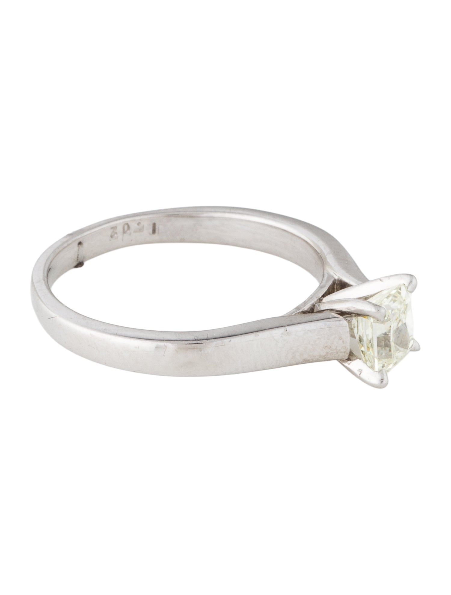 Ring Platinum 1.02ctw Diamond Engagement Ring