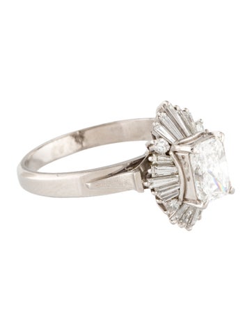 Ring Cocktail 14K 1.10ctw Diamond 7