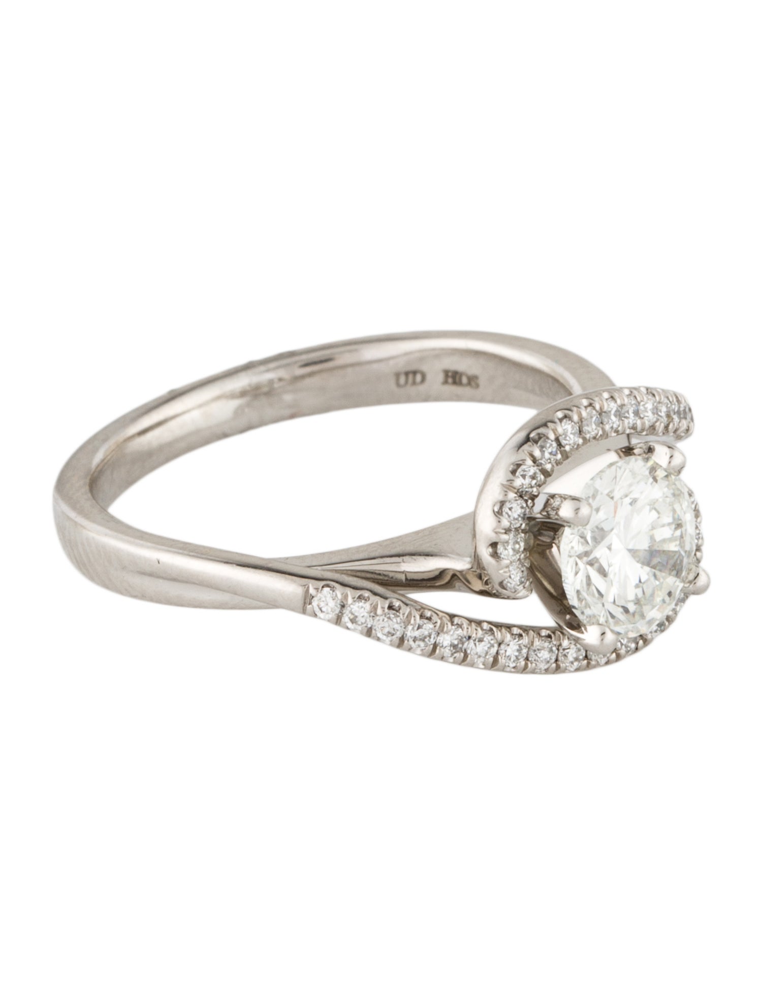 Ring Platinum 1.20ctw Diamond Cocktail Ring