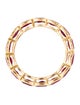 Ring 18K 4.29ctw Ruby Eternity Band