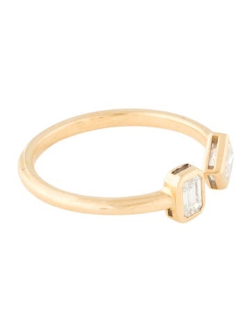 Ring Cocktail 18K Diamond Band 7.5