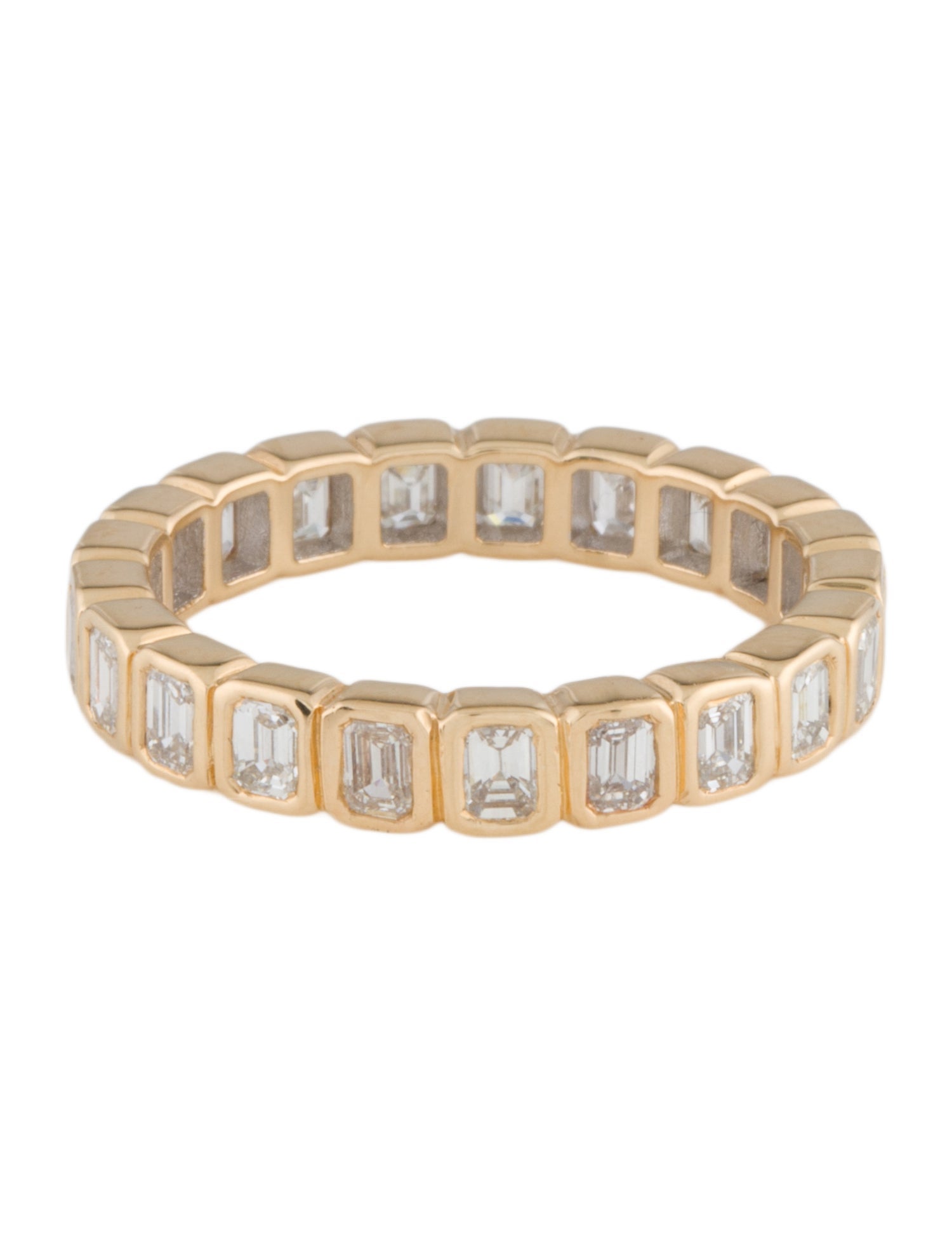 Ring 18K 2.07ctw Diamond Eternity Band Ring