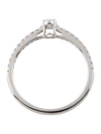 Ring 18K Diamond Stackable Band Ring