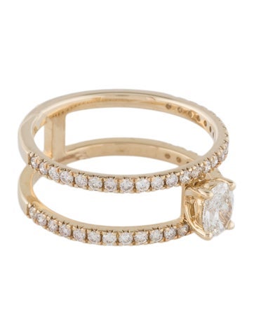 Ring Cocktail 14K Diamond 5.75