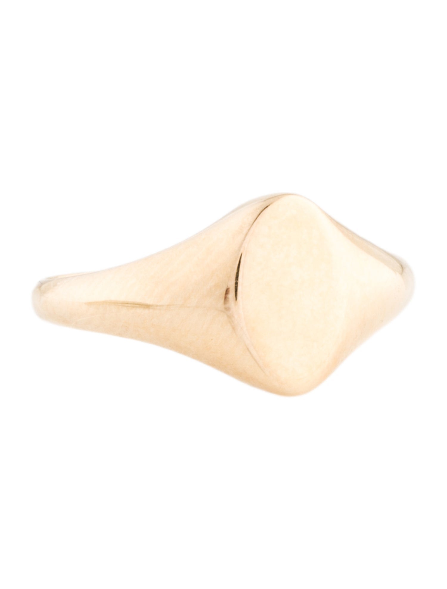 Ring 14K Oval Signet