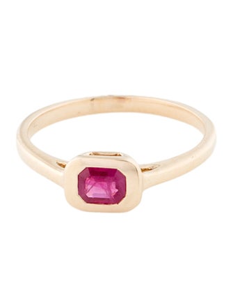 Ring 14K Ruby Band