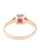 Ring 14K Ruby Band
