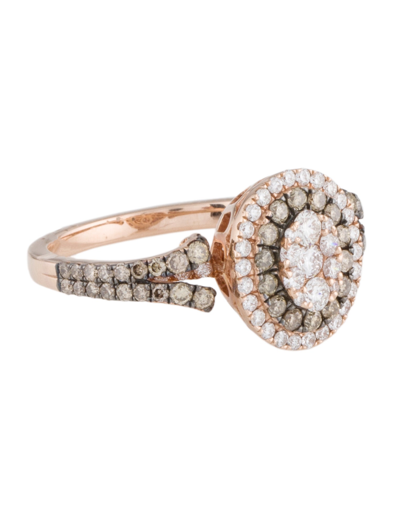 Ring 14K 1.12ctw Diamond Cocktail Ring