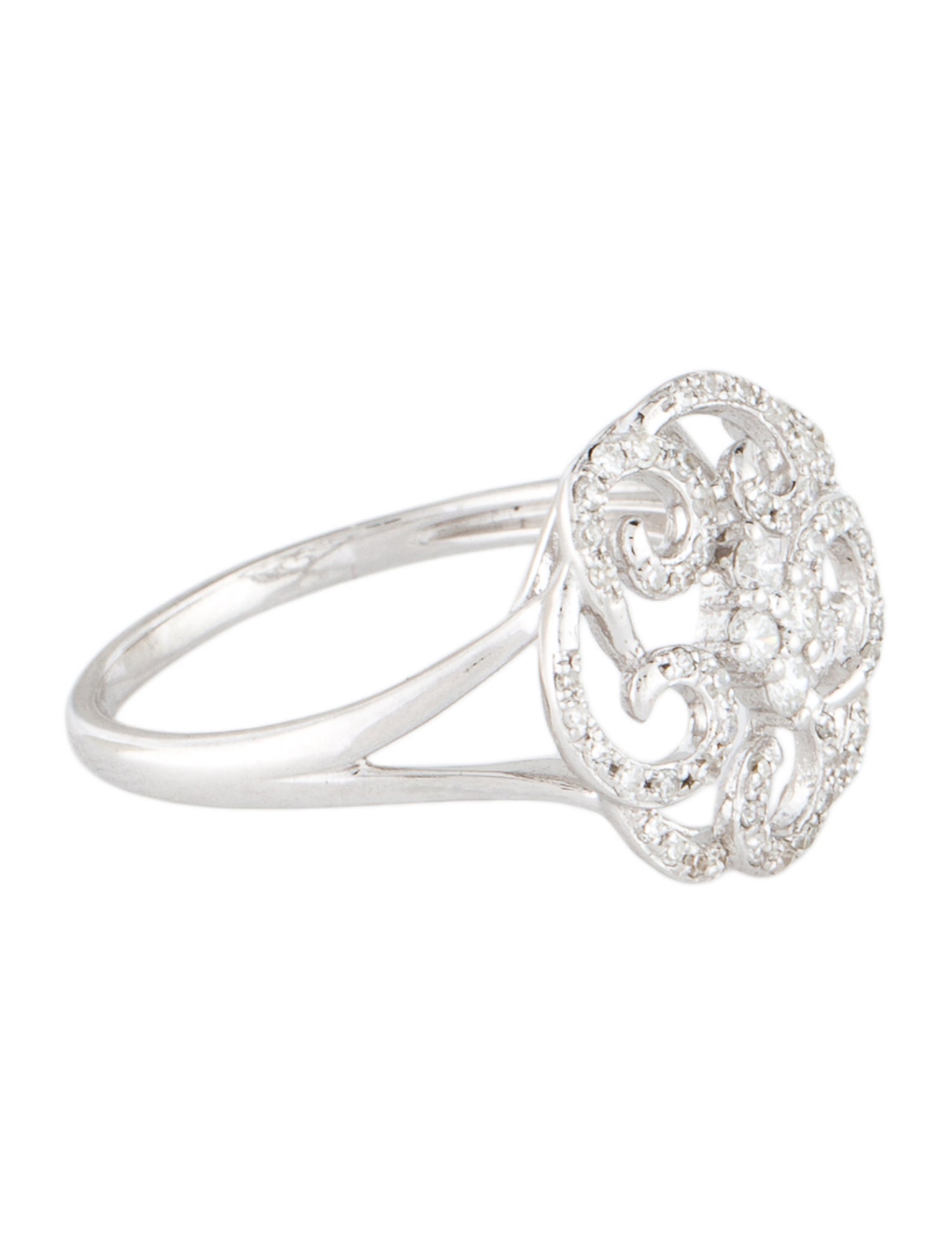 Ring 14K Diamond Cocktail Ring