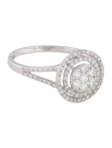 Ring Cocktail 14K Diamond Engagement 7