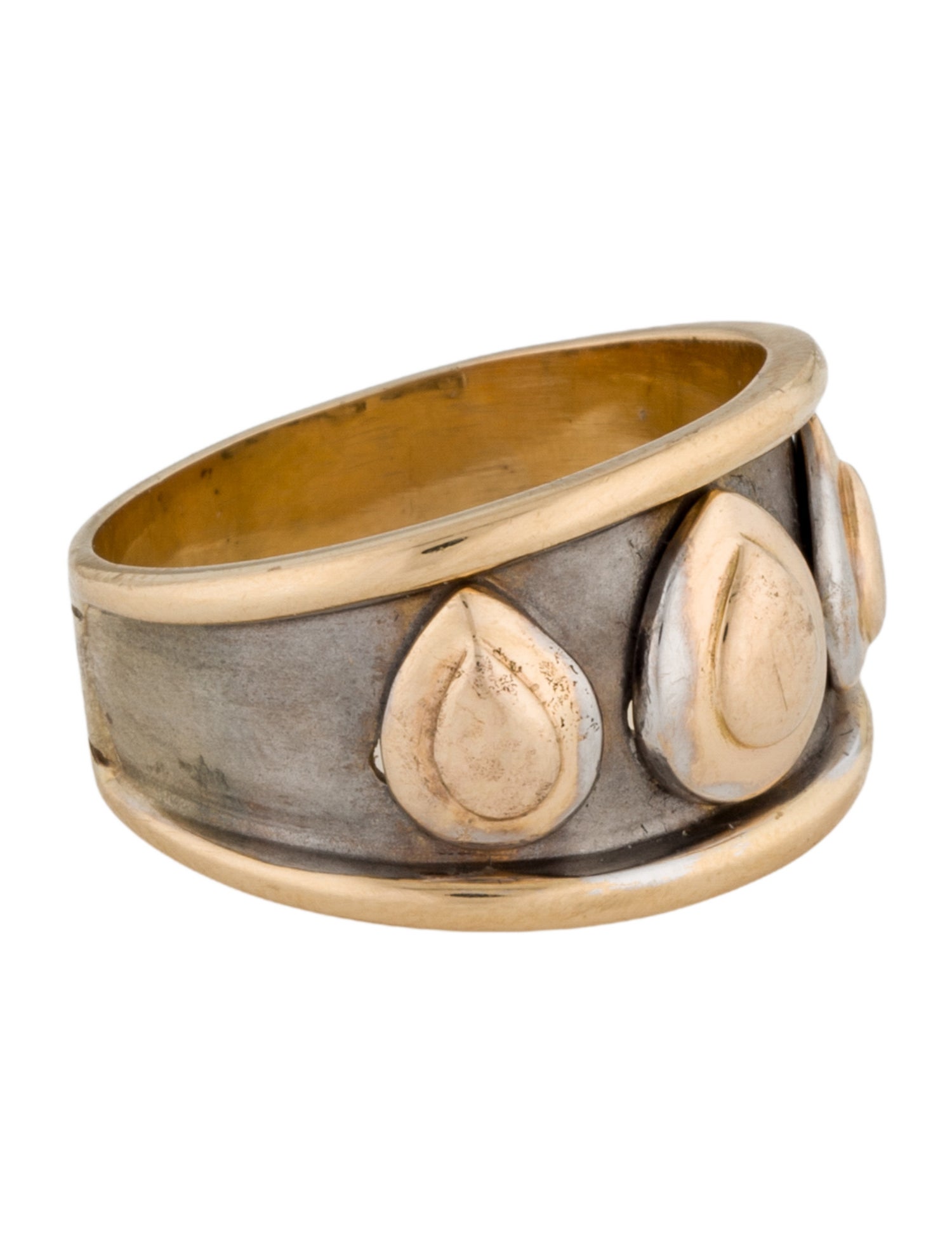 Ring 18K Two-Tone Band