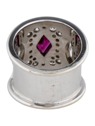 Ring 1.81ctw Diamond & Ruby Cocktail Ring