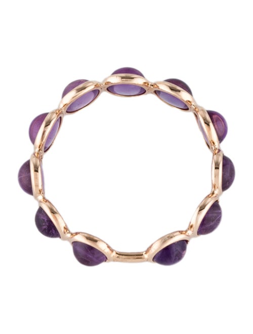 Ring 14K Amethyst Eternity Band