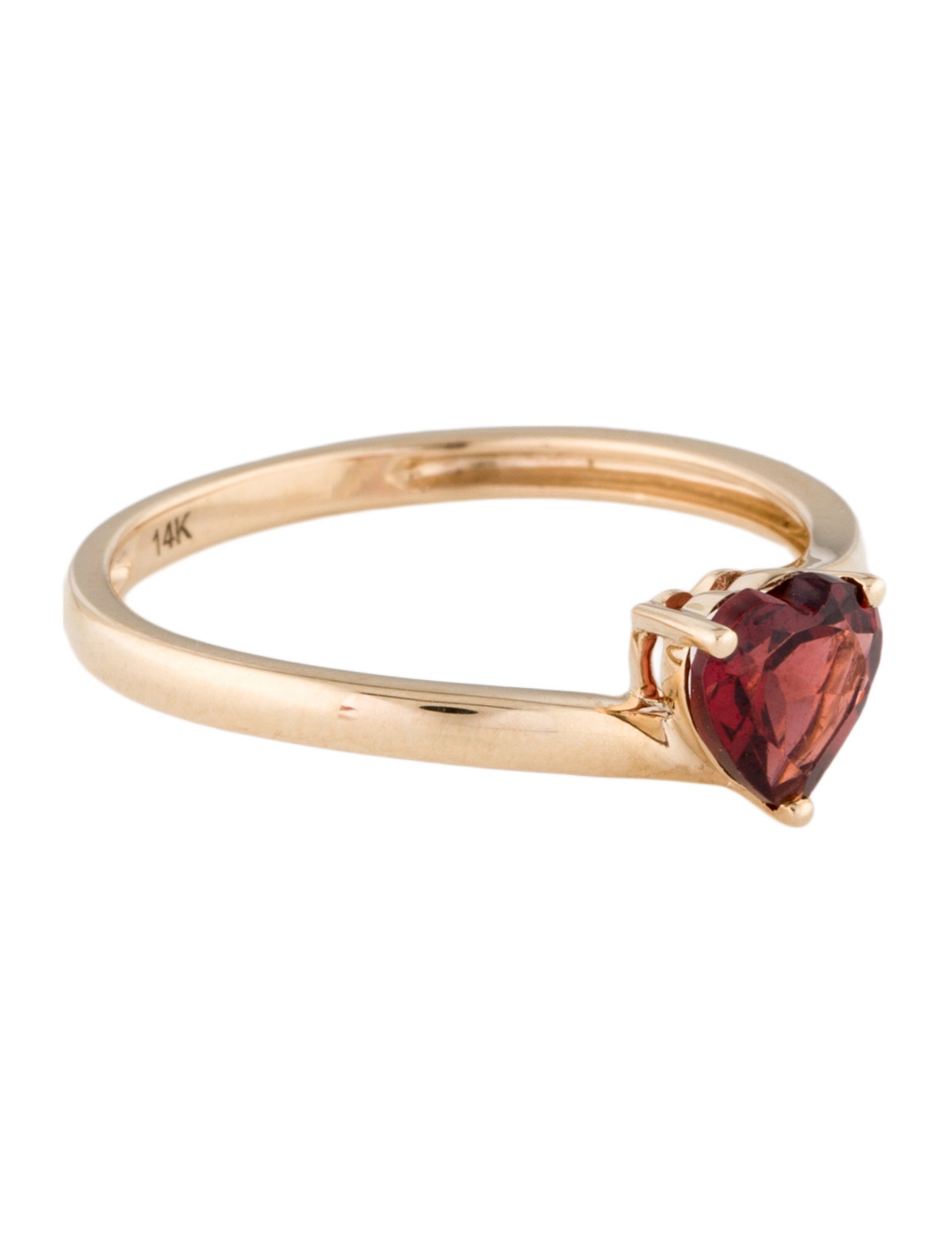 Ring 14K Garnet Cocktail Ring