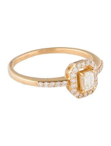 Ring Cocktail 18K Diamond Engagement 7