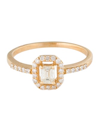 Ring 18K Diamond Engagement Ring