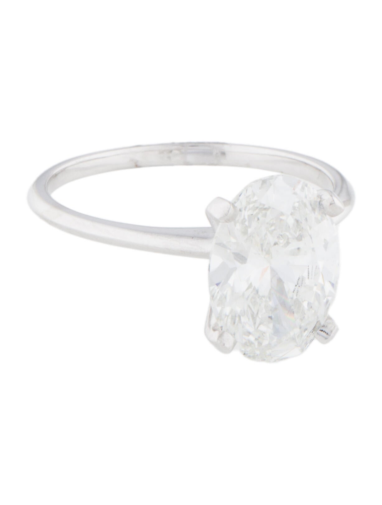 Ring 14K 3.12ctw Lab-Grown Diamond Engagement