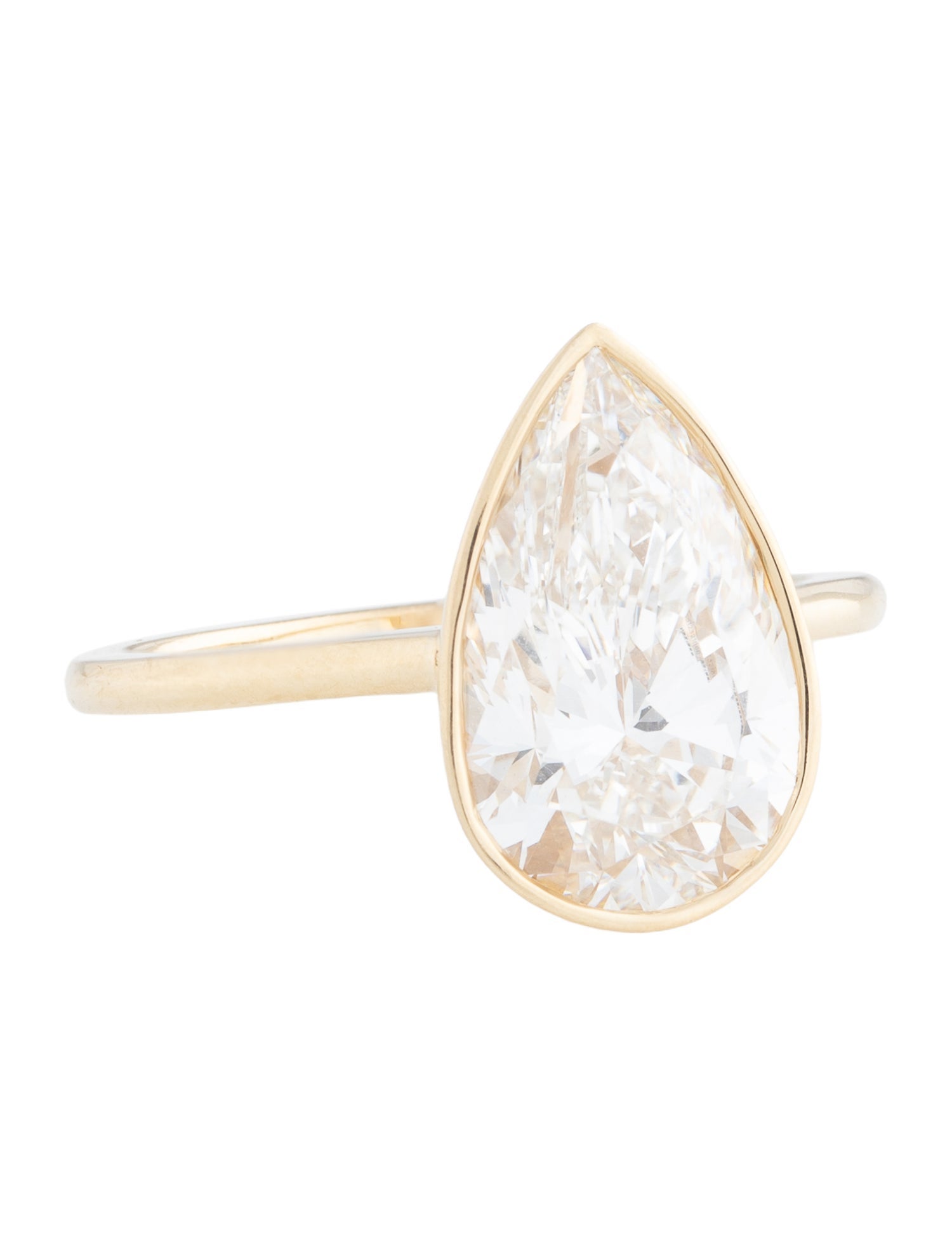 Ring 14K 4.95ct Lab-Grown Diamond Engagement Ring