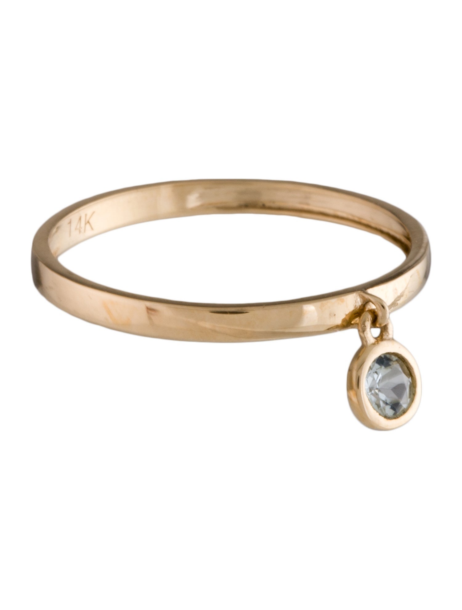 Ring 14K Topaz Band Ring