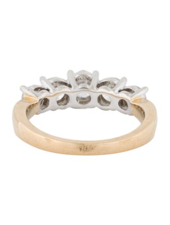 Ring 14K 1.31ctw Diamond Five Stone Ring