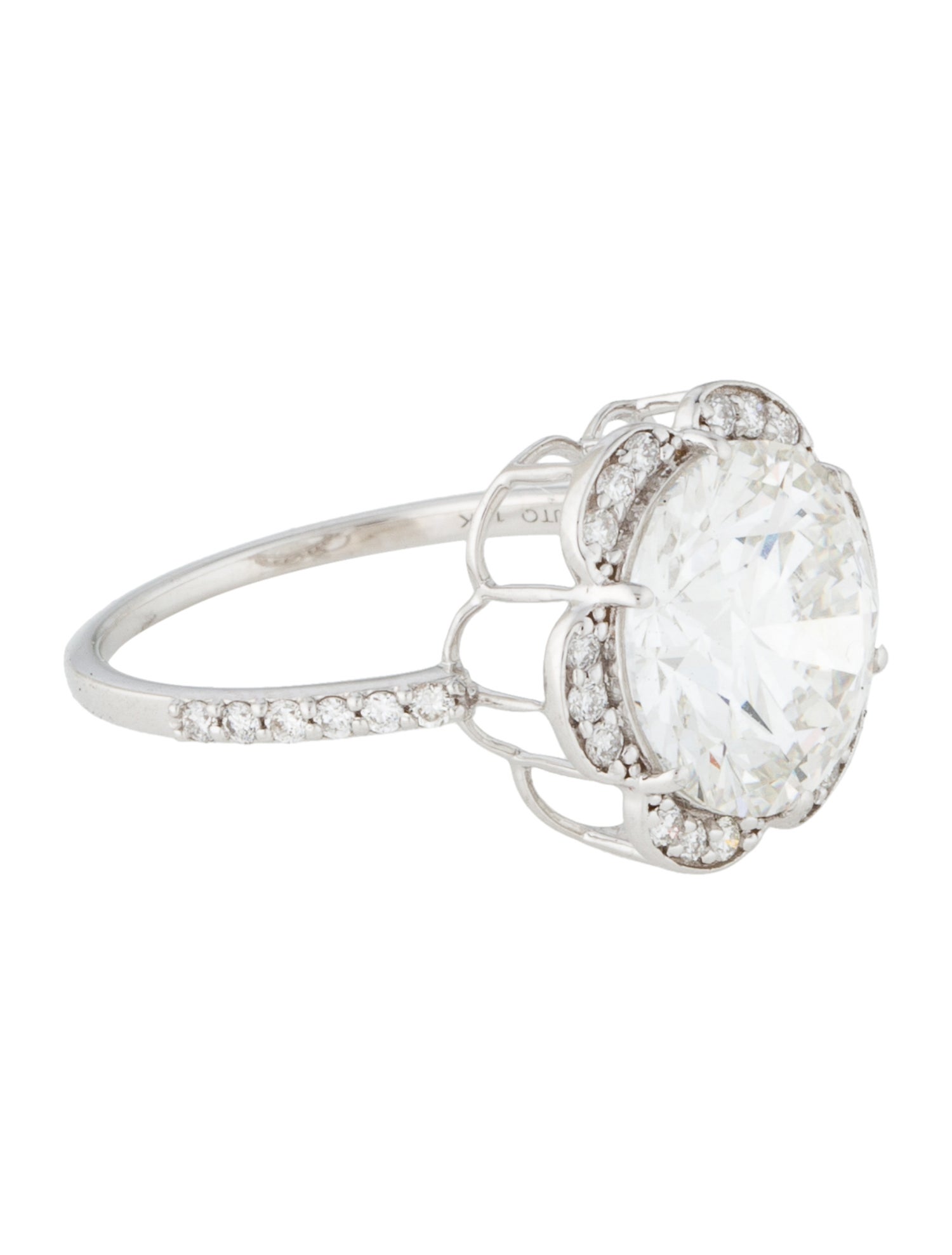 Ring 4.78ct Lab-Grown Diamond Engagement Ring