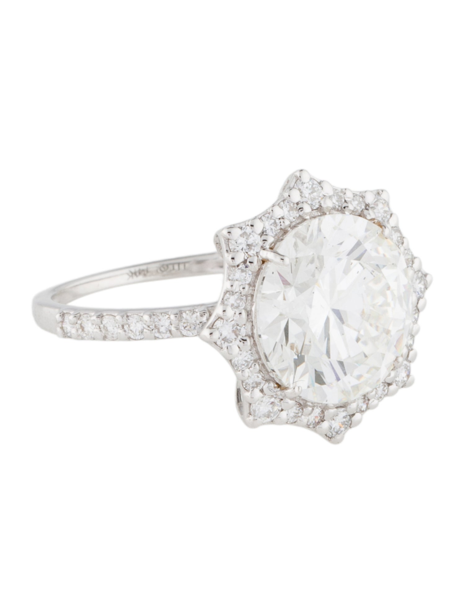 Ring 14K 5.32ctw Lab-Grown Diamond Cocktail