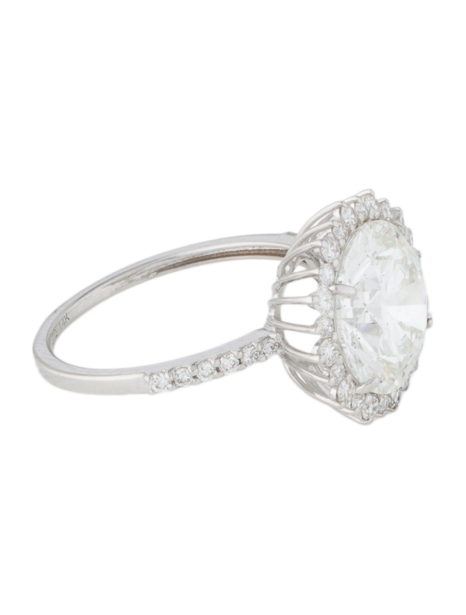 Ring 4.58ct Lab-Grown Diamond Engagement