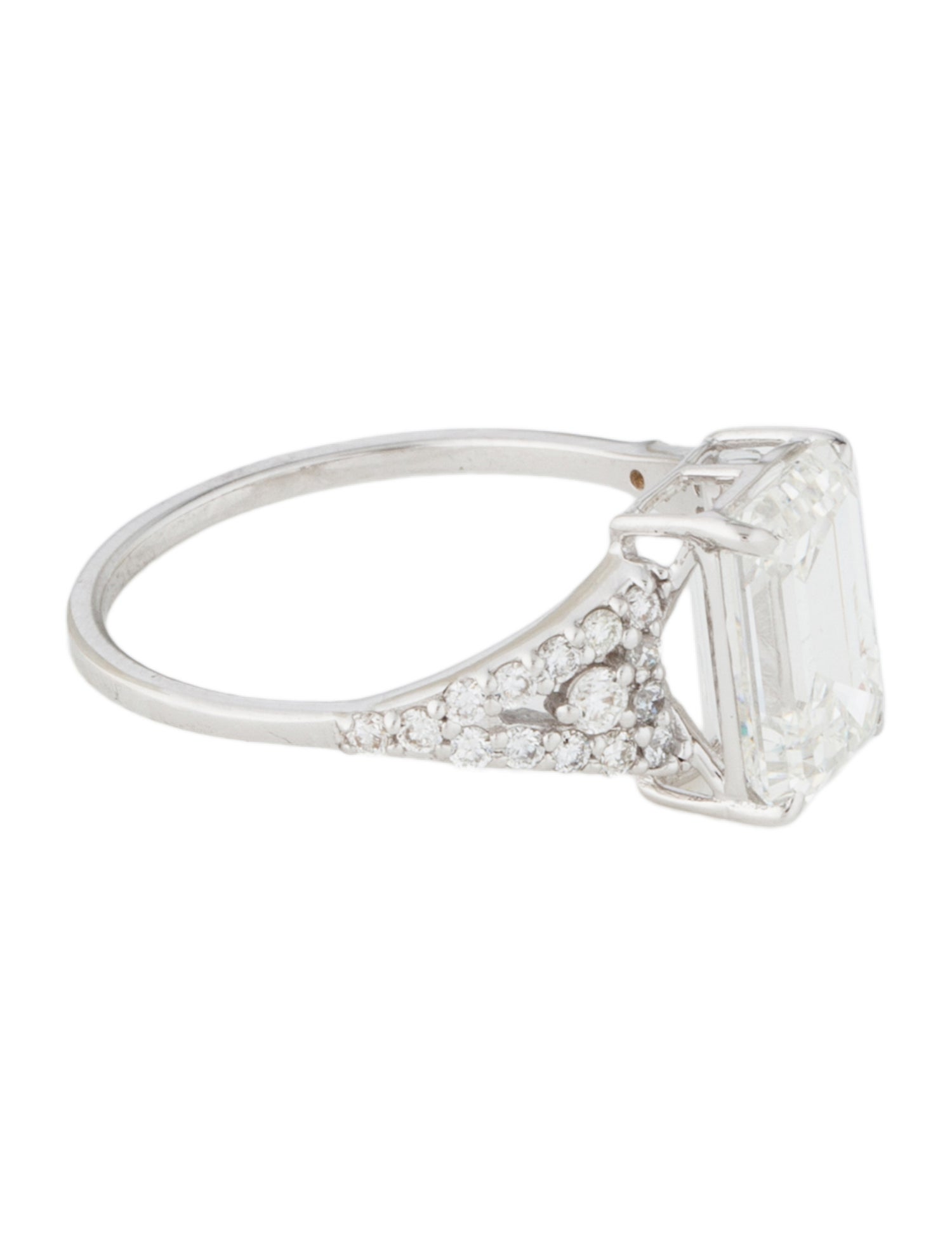 Ring 14K 2.84ct Lab-Grown Diamond Engagement