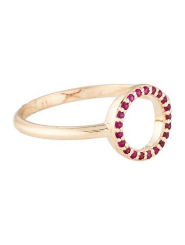 Ring Cocktail 14K Ruby 7
