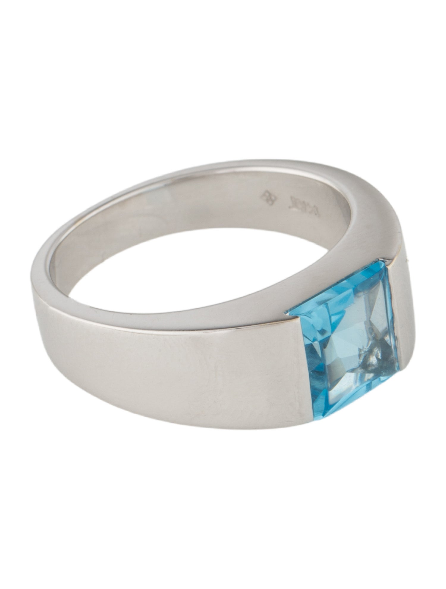 Ring 14K Topaz Signet Ring