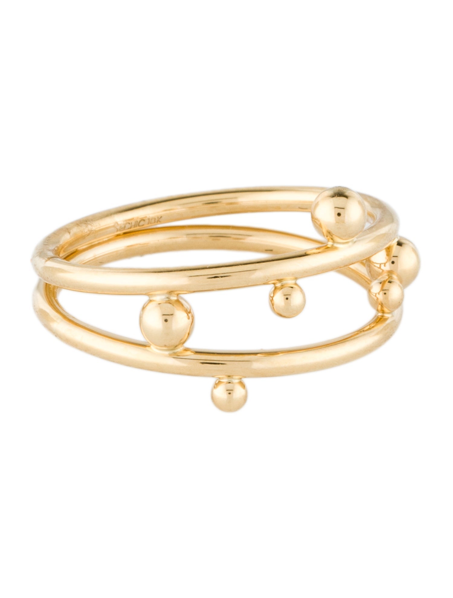 Ring 18K Multiball Double Band