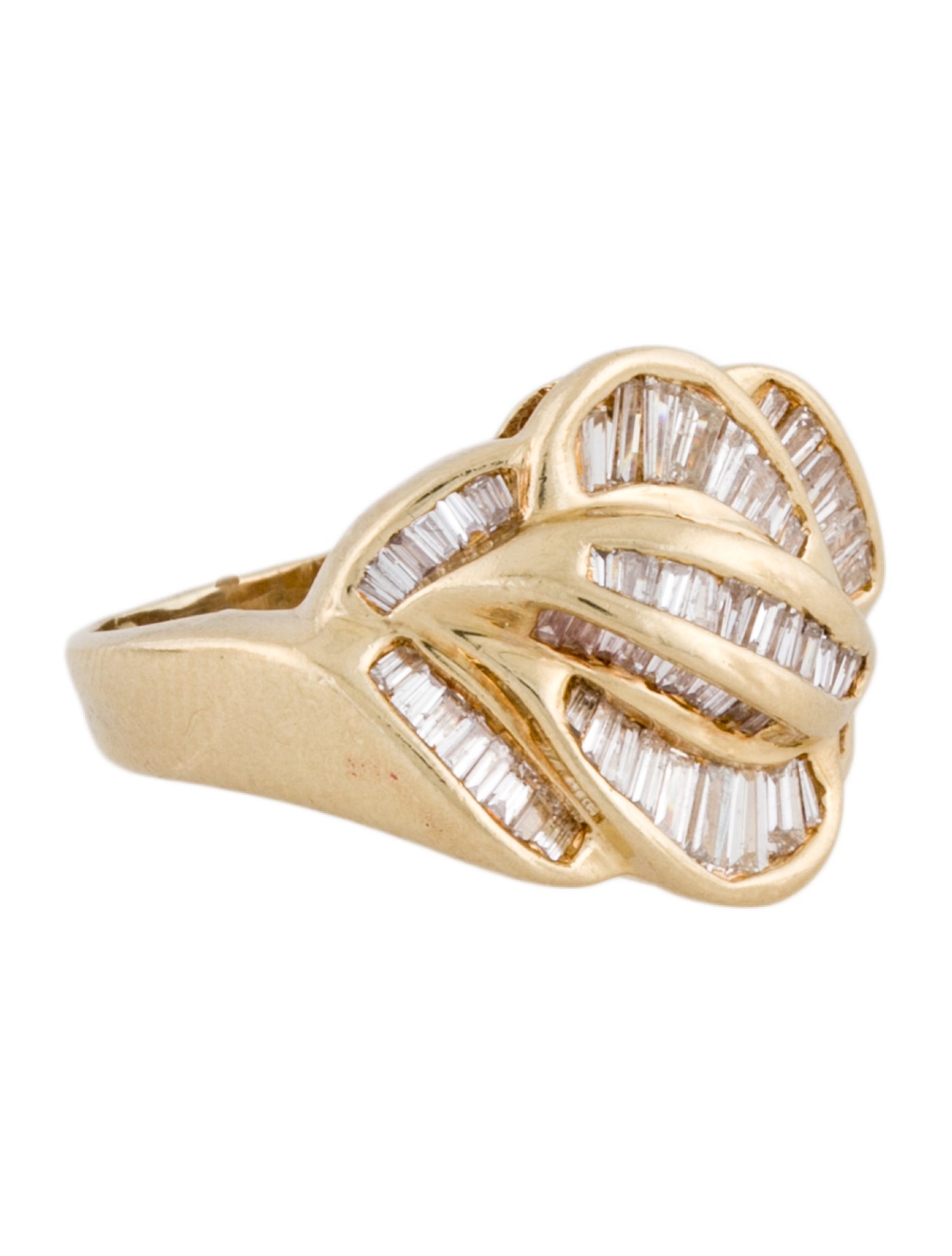 Ring 14K Diamond Cocktail Ring