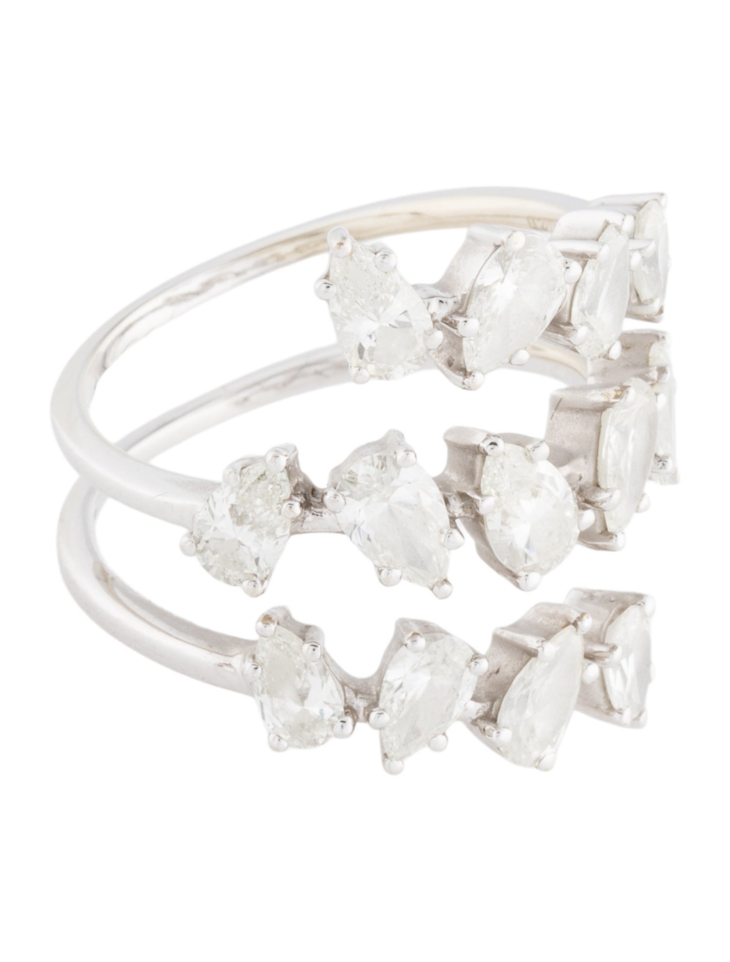 Ring 14K 2.33ctw Diamond Wrap