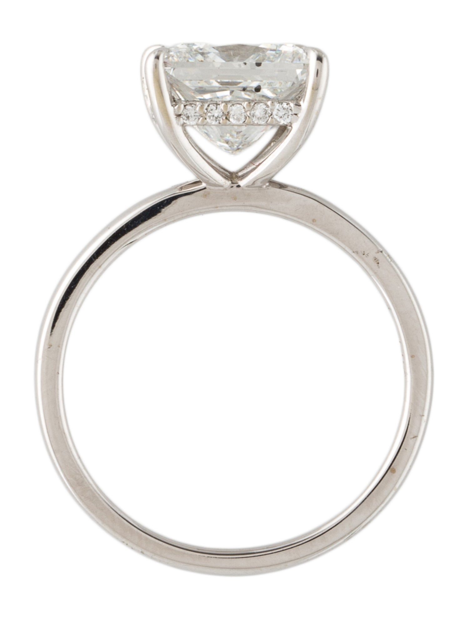 Ring 14K 3.08ctw Lab-Grown Diamond Engagement Ring