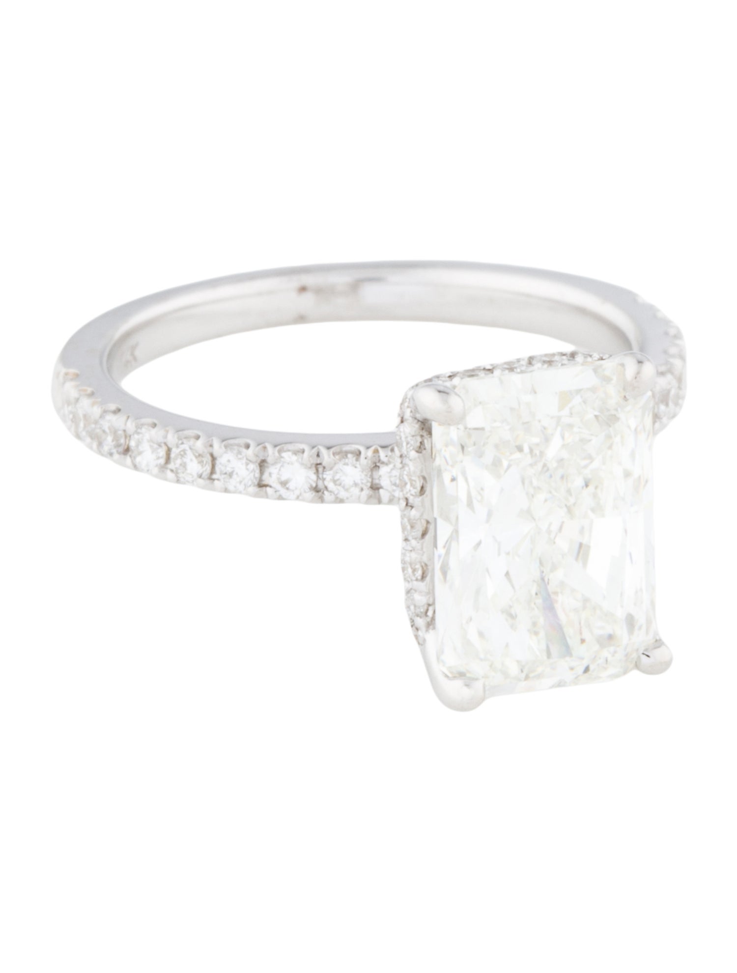 Ring 14K 2.91ct Lab-Grown Diamond Engagement