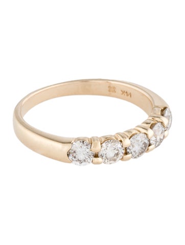 Ring Band 14K Diamond Five-Stone 7