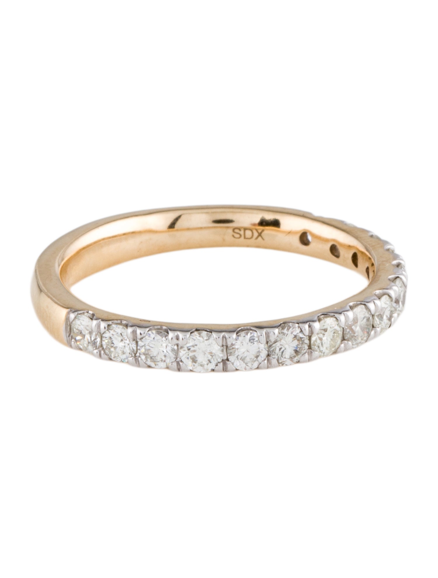 Ring 14K Diamond Wedding Band