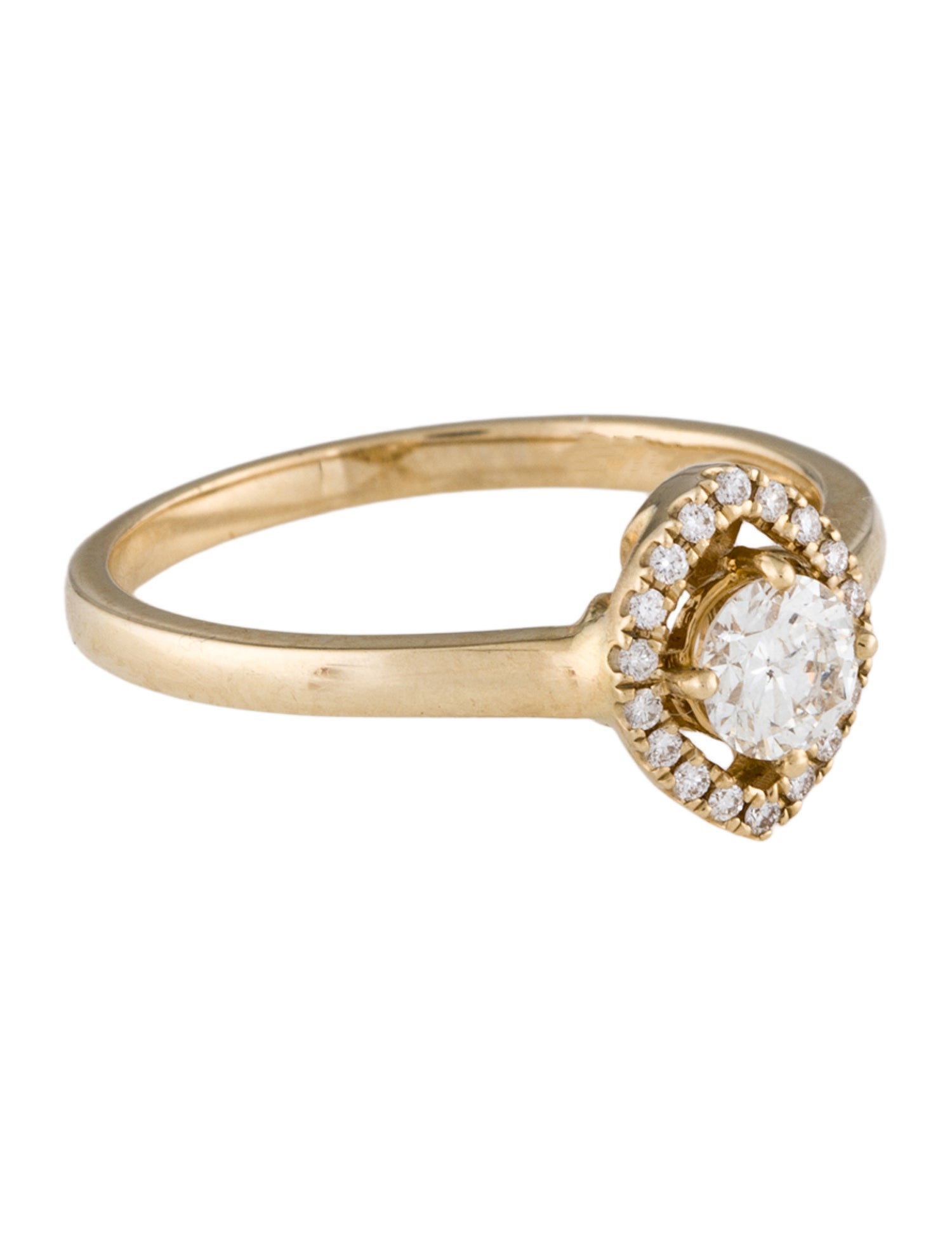 Ring 14K Diamond Cocktail Ring