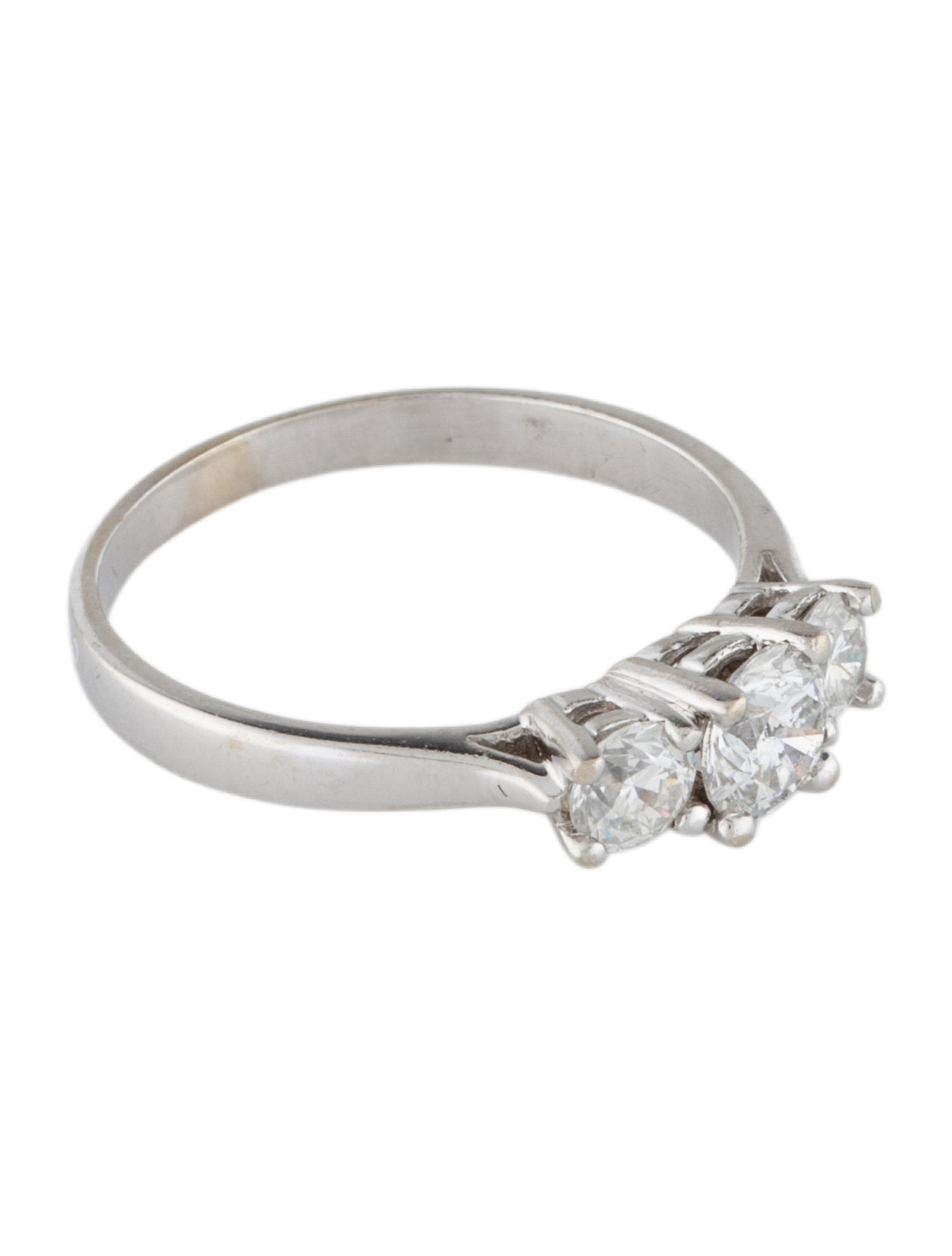 Ring 14K 1.01ctw Diamond Three Stone Ring