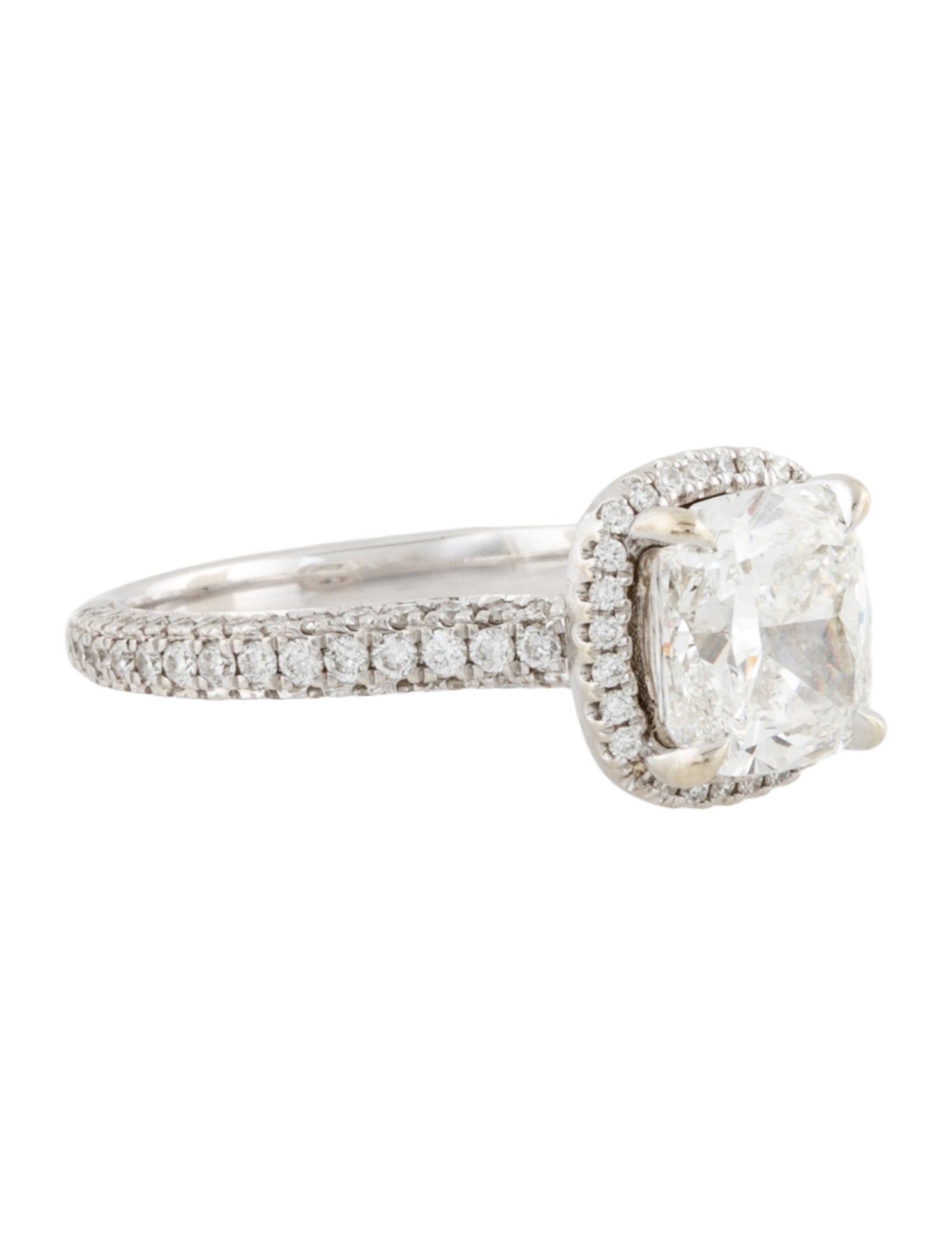 Ring 14K 3.31ct Lab-Grown Diamond Engagement Ring