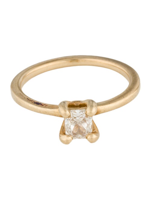 Ring 14K Diamond Solitaire Engagement Ring