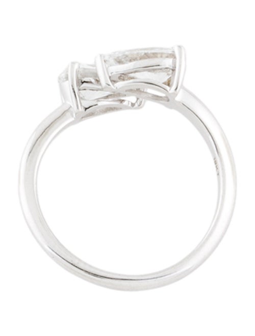 Ring 18K 1.47ctw Lab-Grown Diamond Bypass Ring