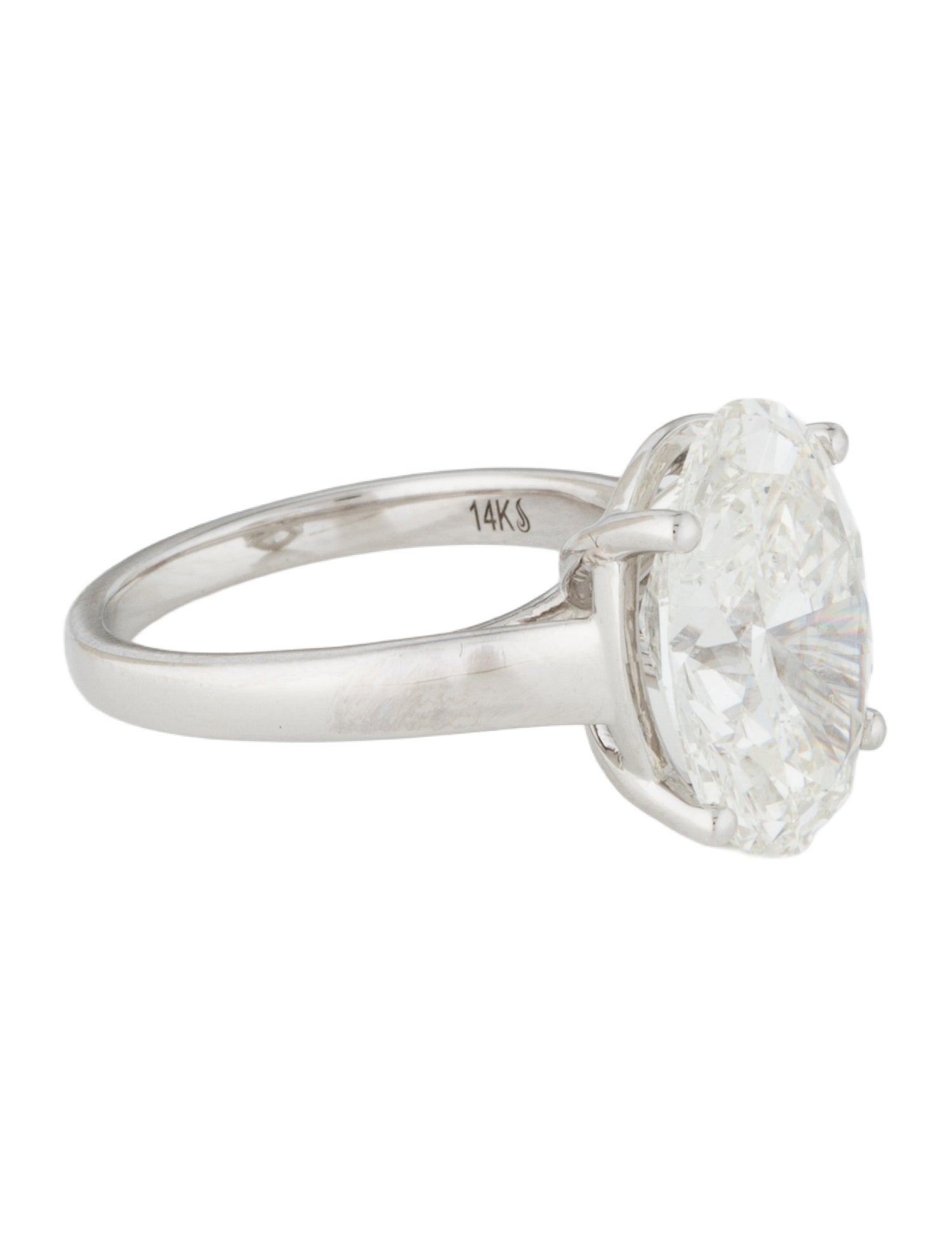 Ring 7.08ctw Lab-Grown Diamond Engagement Ring