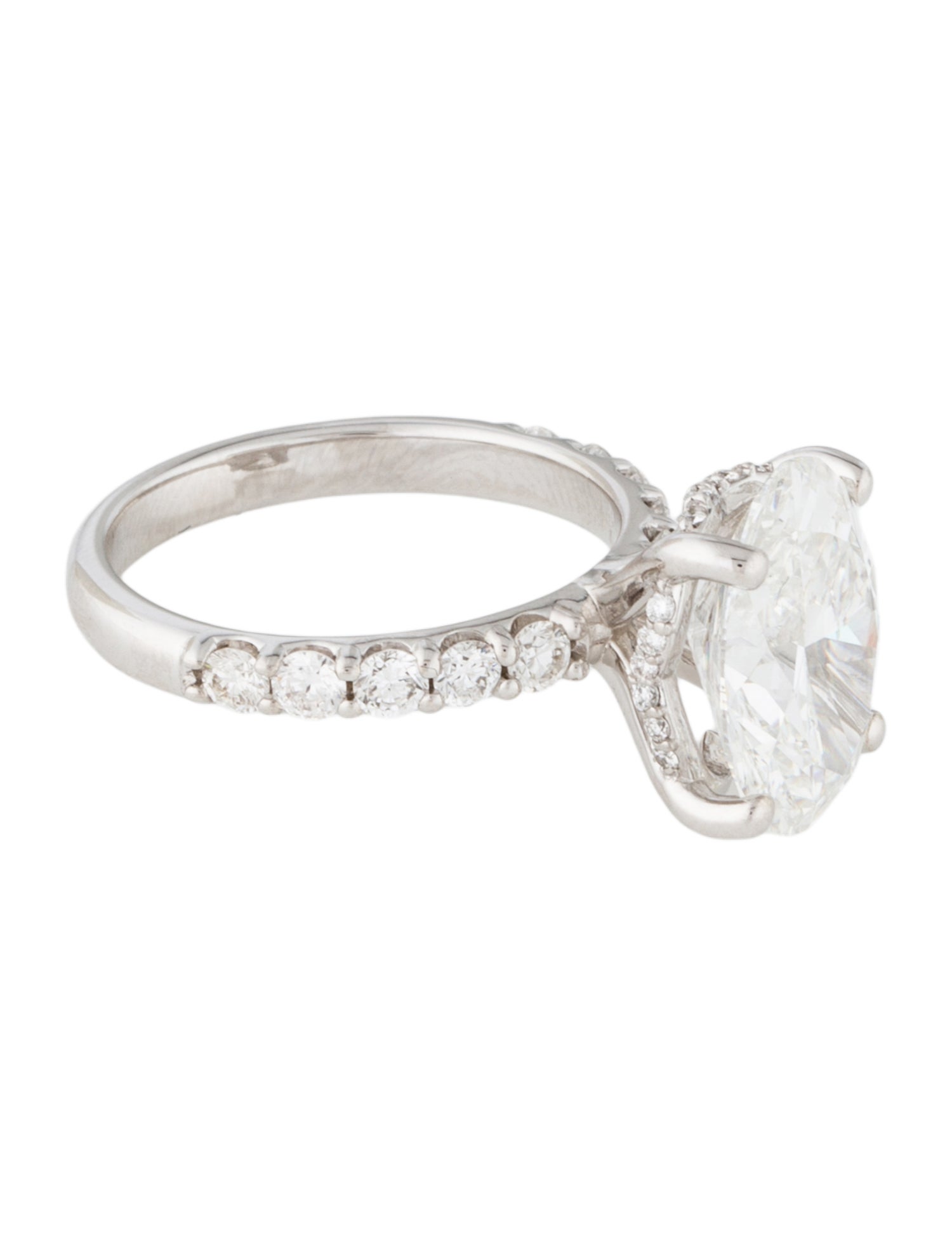 Ring 4.63ct Lab-Grown Diamond Engagement Ring