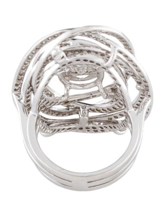 Ring 18K 2.74ctw Diamond Cocktail Ring