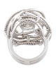 Ring 18K 2.74ctw Diamond Cocktail Ring