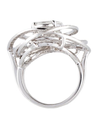 Ring 18K 2.74ctw Diamond Cocktail Ring