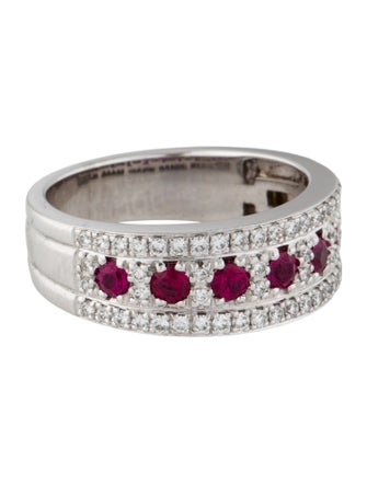 Ring Perodri 18k Diamond & Ruby Ring